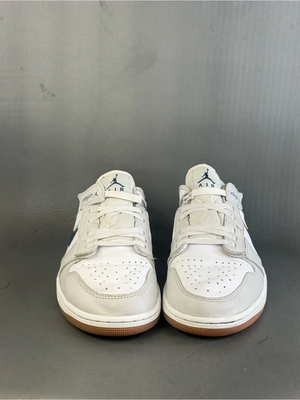 JORDAN 1 LOW FLYEASE 'GEORGETOWN' athletic sneaker shoe men’s size 11